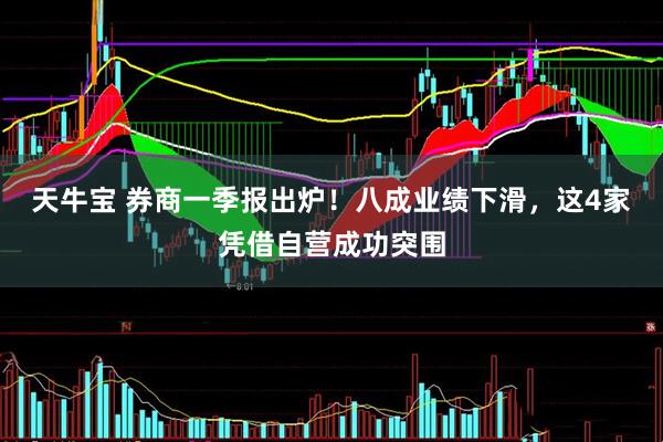 天牛宝 券商一季报出炉！八成业绩下滑，这4家凭借自营成功突围